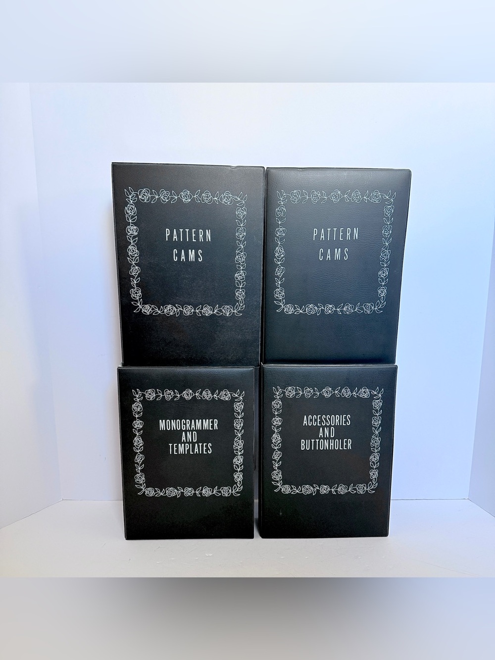 Vintage Kenmore Sewing Library Cases – Pattern Cams, Monogrammer & Buttonholer